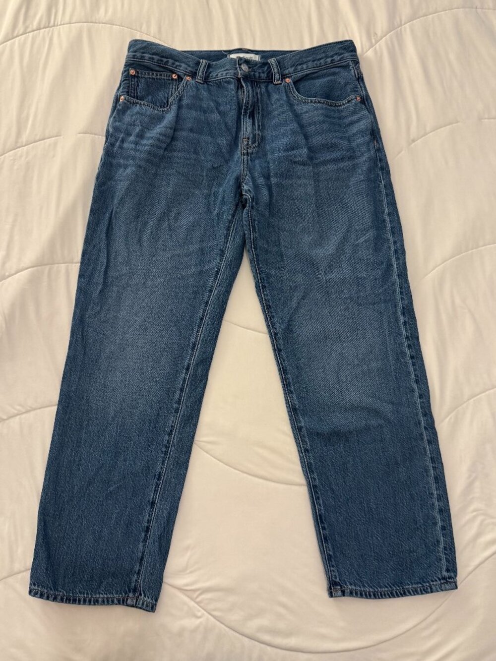 Madewell The Petite Dean Easy Straight Jean Airy Edition | 29P | Like New